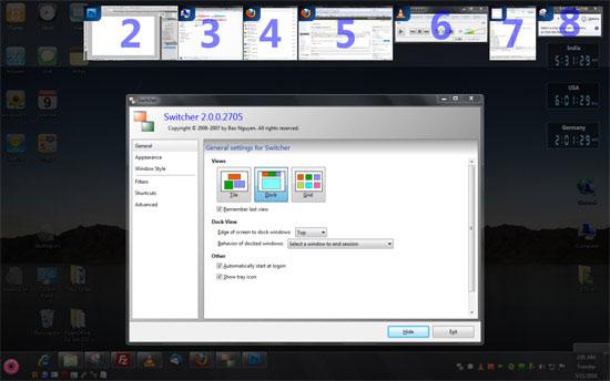 Expose Dock Switcher Windows 7