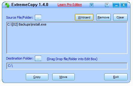 Extreme Copy File Transfer