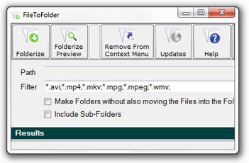 File to folder program