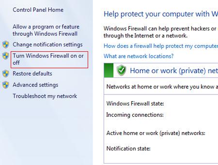 firewall on off 800b0100