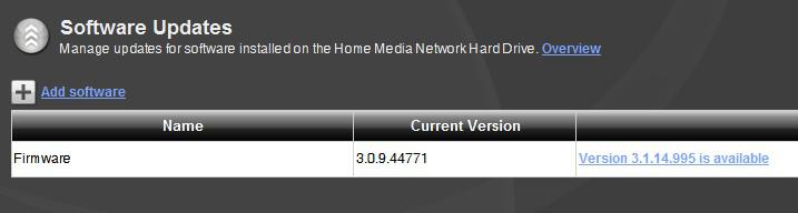 Firmware Update Iomega