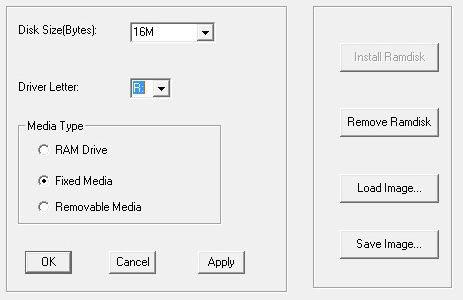 Fixed RAM Drive to use 4GB of RAM