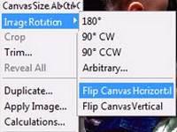 preview-how to flip an image in photoshop