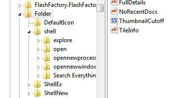 Folder Context Menu Tweak