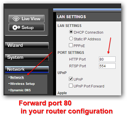 Forwarding Port 80 For Trendnet Security Camera.png