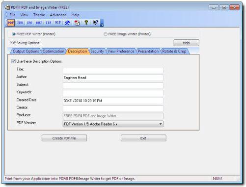 Free PDF Creator for Windows 7