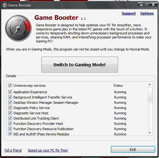 Boost Windows 7 Gaming Performance Boost Windows 7 Gaming Performance with GameBooster