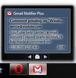 Gmail Widget Mail Preview