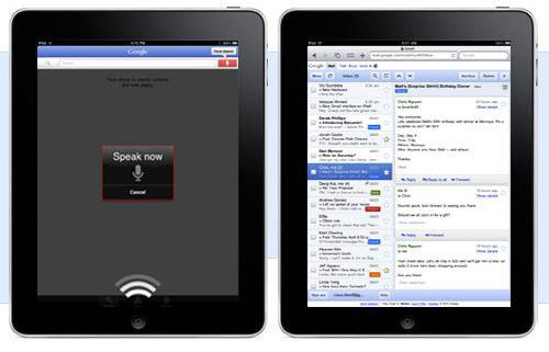 Google Apps for iPad2