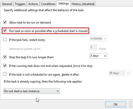 Run task as soon as possible