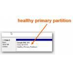 Healty Primary Partition Corsair Ssd_ll