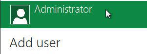 how to activate administrator account in Windows 8