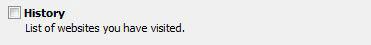 How to delete browsing history on Windows 7