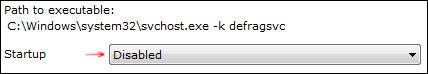 How to disable ssd disk defragmentation