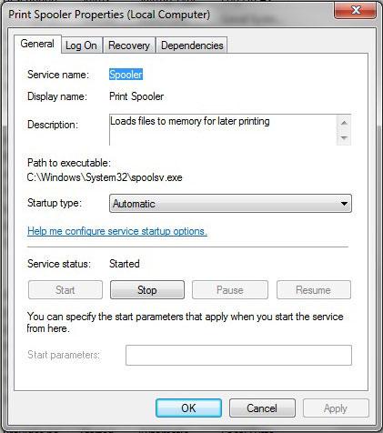 How to Fix Printer Spooler Service in Windows 7?
