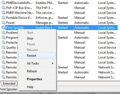 How to Fix Printer Spooler?