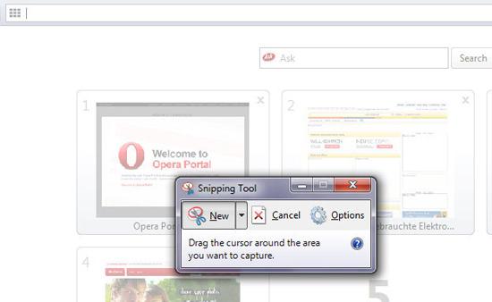How to take a screenshot in Windows 7
