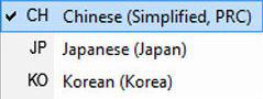 write korean japanese and chinese in WIndows 7