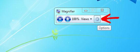 Magnifier window