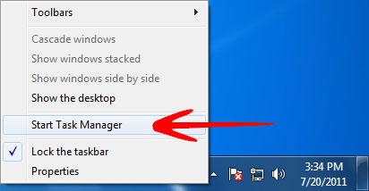 Start Task Manager