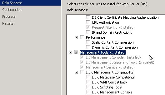 Iis Management Console And Service