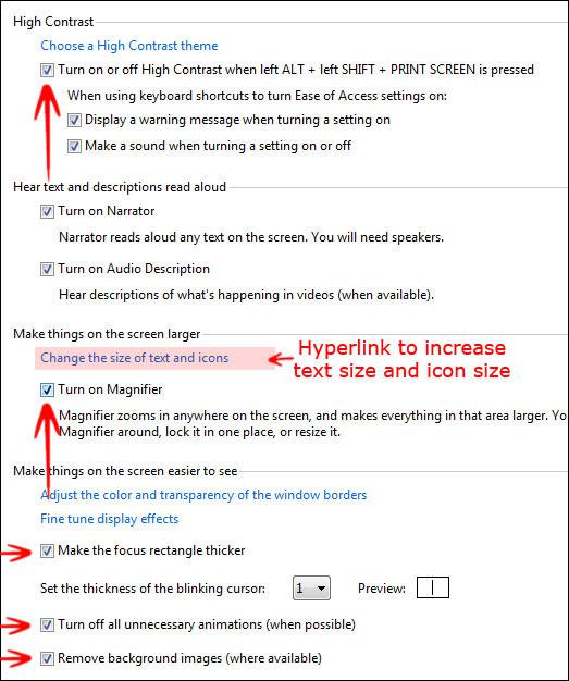 Increase Font Size: Improve Readability