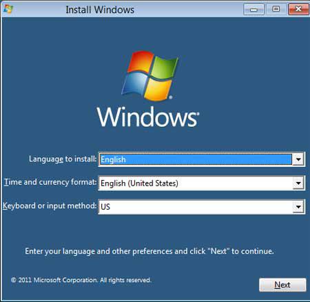 install windows time