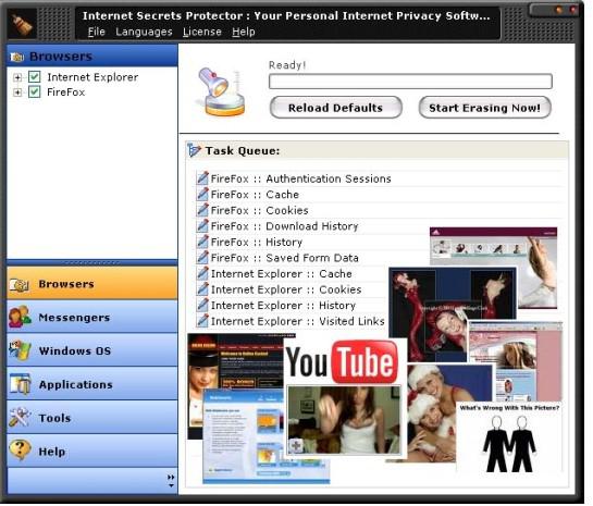 Internet Secrets Protector Internet Privacy Software 1
