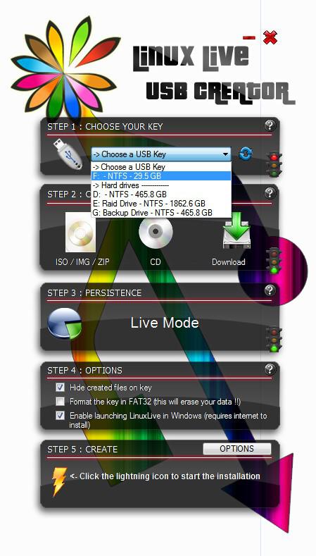 Linux Live Usb Creator