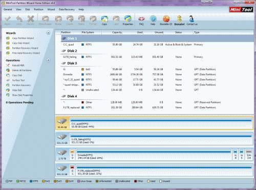 Ll_minitool Partition Wizard Home Edition
