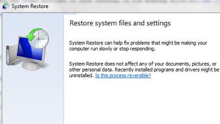system restore xlive