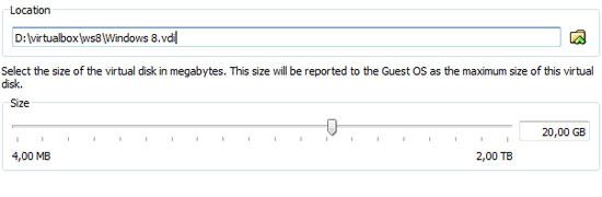 Location of Windows 8 VHD