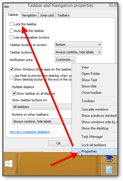 Lock The Windows 8 Taskbar.png