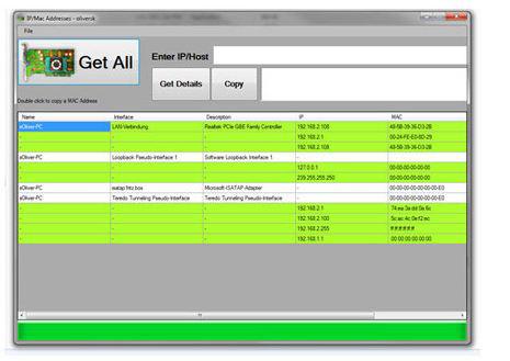 MAC Address lookup