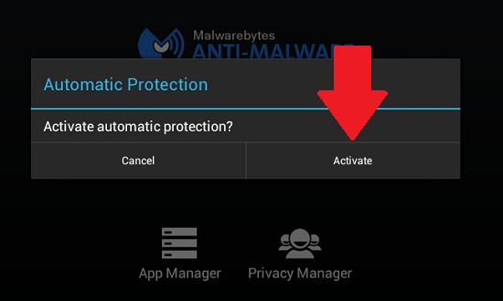 malwarebytes anti malware mobile activate automatic protection