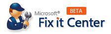 Microsoft Fix It Center Beta