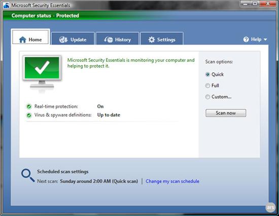 microsoft security essentials