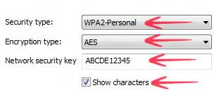 Network Security Key Wifi Password