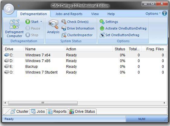 O&O Defrag 10 Professional for Windows 7