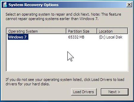 option recovery