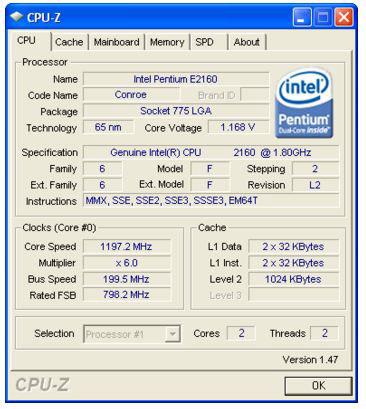 Overclocking Software CPU