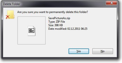 permanently delete files or folder