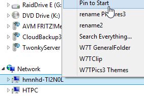 Pin Nas Drive To Start Screen Hmnhd Ti2n0l