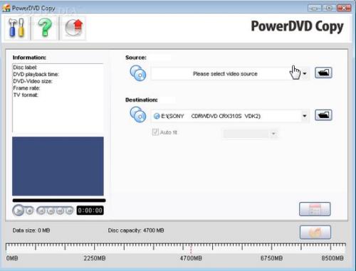 PowerDVD Copy