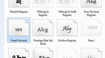 preview-how to add fonts to windows 7