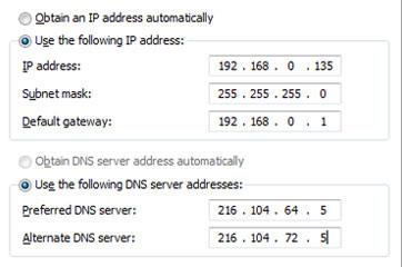 preview-how to assign ip in Windows 7