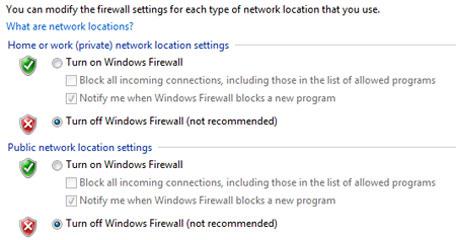 preview-how to disable firewall in Windows 8