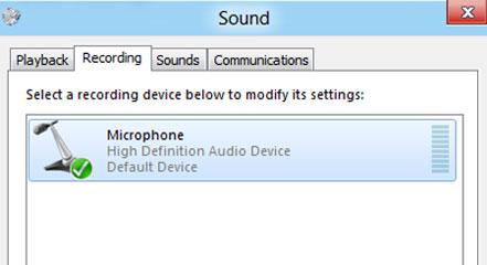 preview-how to enable microphone in Windows 8