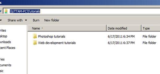 preview-how to share a windows 7 folder with xp
