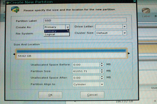 Primary Or Logical Partition